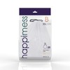happimess HPM3000A-WHITE 7.9 Gallon Kitchen Drawstring Trash Bags, Trash Can
