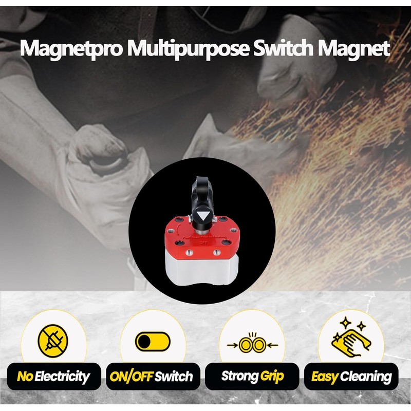 180 LB ON/Off Magnets, Multipurpose Switch Magnet,Magnetic Welding Holder for
