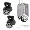 A65 Luggage Wheels, 2 Pcs Mute Swivel Suitcase Luggage Caster