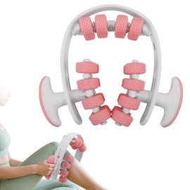 Anti Cellulite Massagegerät,Cellulite Roller,Mit Abnehmbare Massageköpfe Design,Massageroller Beine Lymphdrainage,Massage Roller Für Beine,Armen(Rosa)