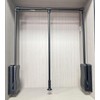 Single buffer lift clothes rack,Pull Down Closet Rod for Hanging