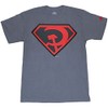 Super Man Red Son Logo T-Shirt-Medium
