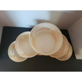 Elsie Te Cow Bordens Vintage 6 Elsie The Cow Borden Dairy Ice Cream 3 oz Waxed Cups Unused New