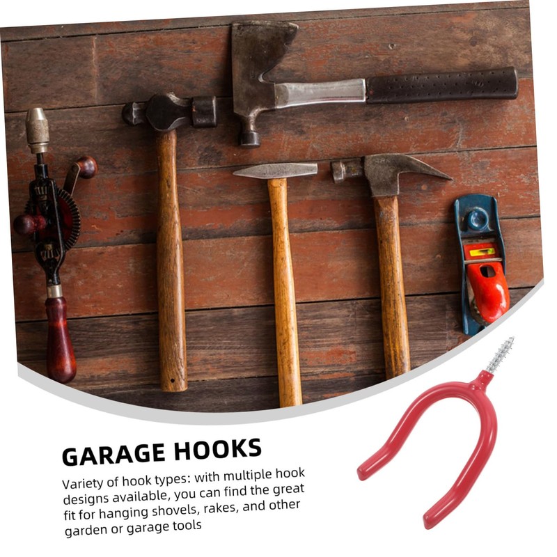 ABOOFAN Heavy Duty U Shaped Utility Hooks for Garage Storage