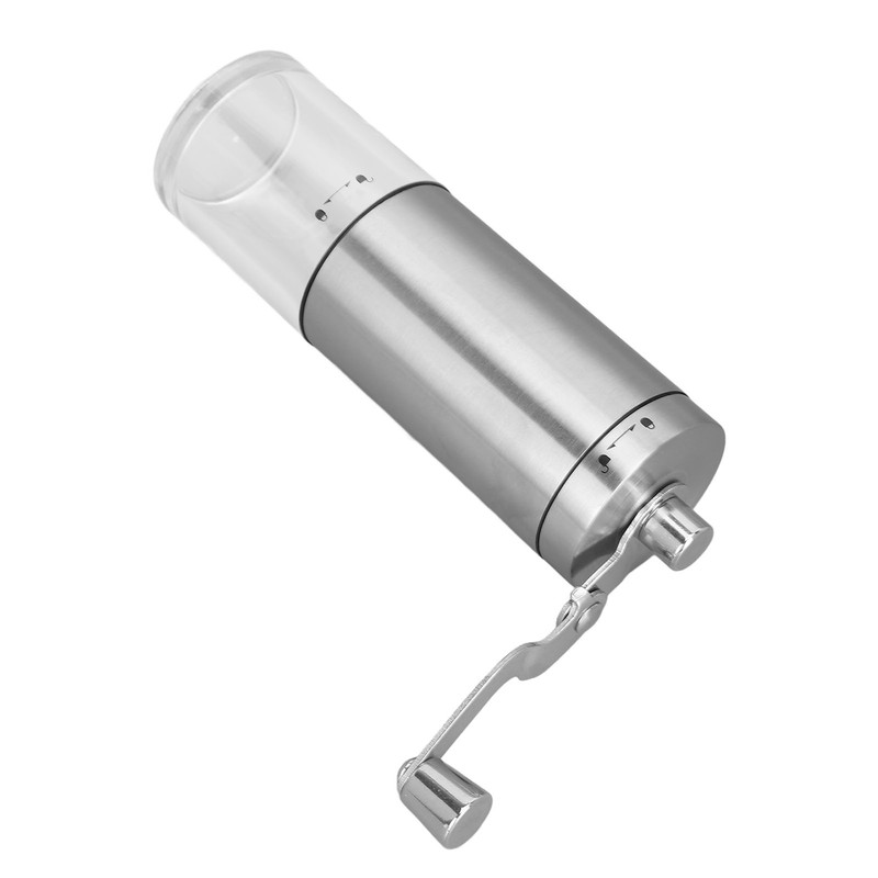 Hand Crank Coffee Grinder Multifunctional Stainless Steel and Ceramic Manual