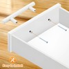 Probrico 30 Pack| White Cabinet Pulls 2-1/2 Inch T Bar