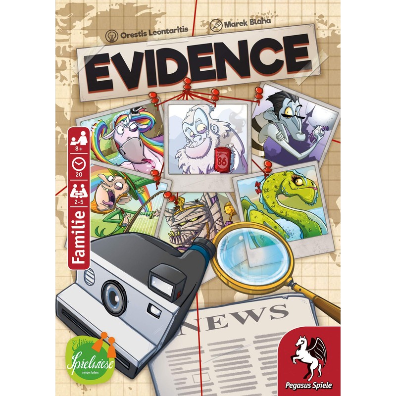 Pegasus Spiele 18333G Evidence (Edition Spielwiese)