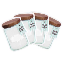 Cute Canister Pattern Zipper Bags (Set of 4) 7034