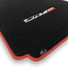 Lloyd Mats Custom-Fit Carpeted Floor Mats Premium Luxury Car Floor Liners for Dodge Charger AWD/RWD 2006-2010 (Charcoal, 2PC RWD)