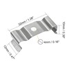 uxcell T8 Clips Bracket Hanger for Integrated Tube Light Fixture,