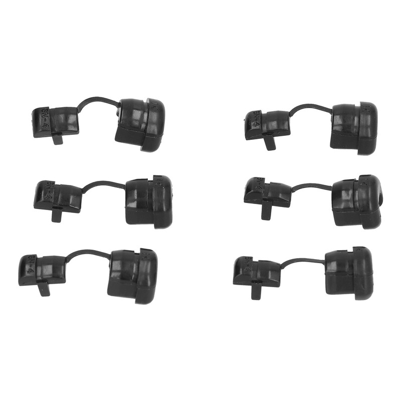 100Pcs Nylon Wire Grommet Strain Relief Bushing Electric Cable Fixing