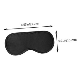 Outanaya Magnet Therapy Eye Mask Black Sleeping Eye Cover for Relaxation Promotes Lightweight Blindfold for Travel Nap Reduces Puffiness Dark Circles