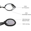 DARIDO Swim Goggles,Pro Swimming Goggles 2 Pack Clear View Anti