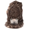 Veronese Viking Compass Vegvisir Tea Light Bronzed