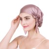 Emmet Ladies' Comfortable Silk Nightcap, Head wear, Sleeping Hat, Hair