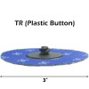 24h- Shipping 25pcs Quick Change 3'' Round Sanding Discs 24Grit