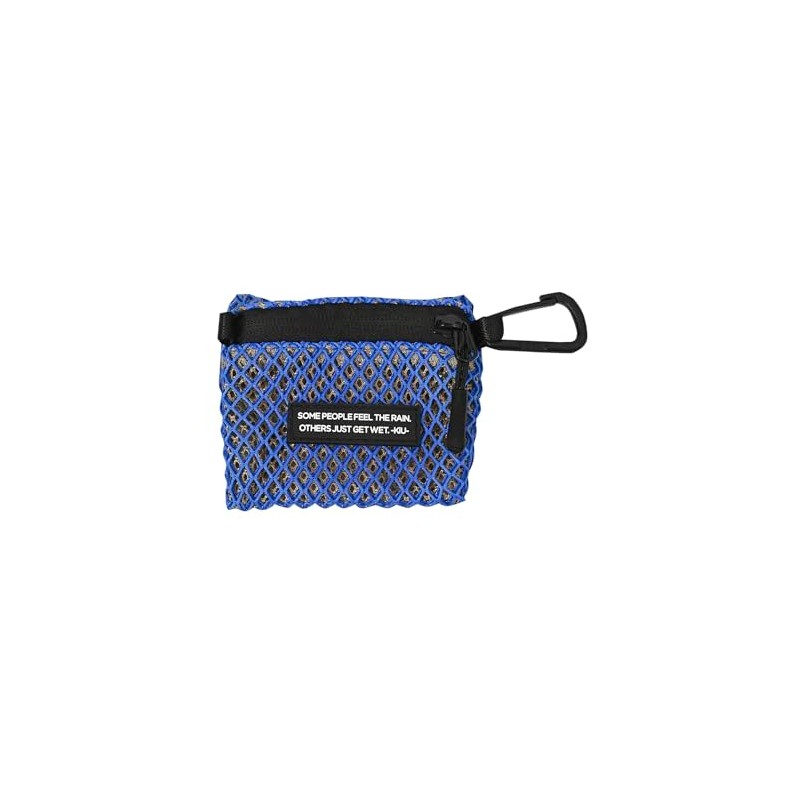 KiU K463-901 Double Mesh Card Case, W-MESH CARD Case, Lightweight,