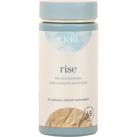 Cielo Rise Multivitamin for Women and Men - Vitamin A C D3 E K2 (45 Day Supply)