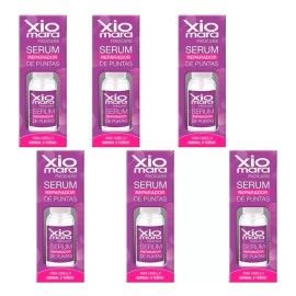 Xiomara Serum Reparador De Puntas Fixo Care 40ml 6 Pzs