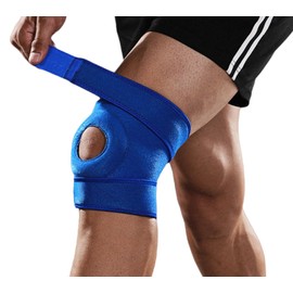 SUJAYU Knee Brace for Men Women Knee Braces for Knee Pain, Patellar Tendon Support Strap, Knee Brace for Meniscus Tear Compression Sleeve, Fit Under 170lbs (Blue)