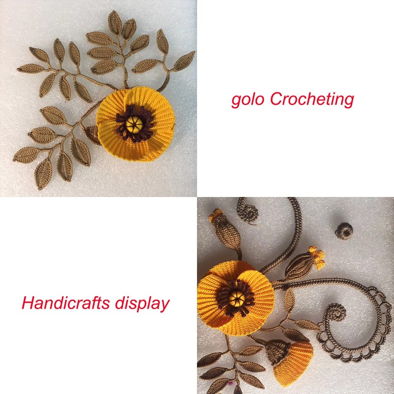 golo Crochet Thread Size 30 Yarn for Hand Knitting Lace