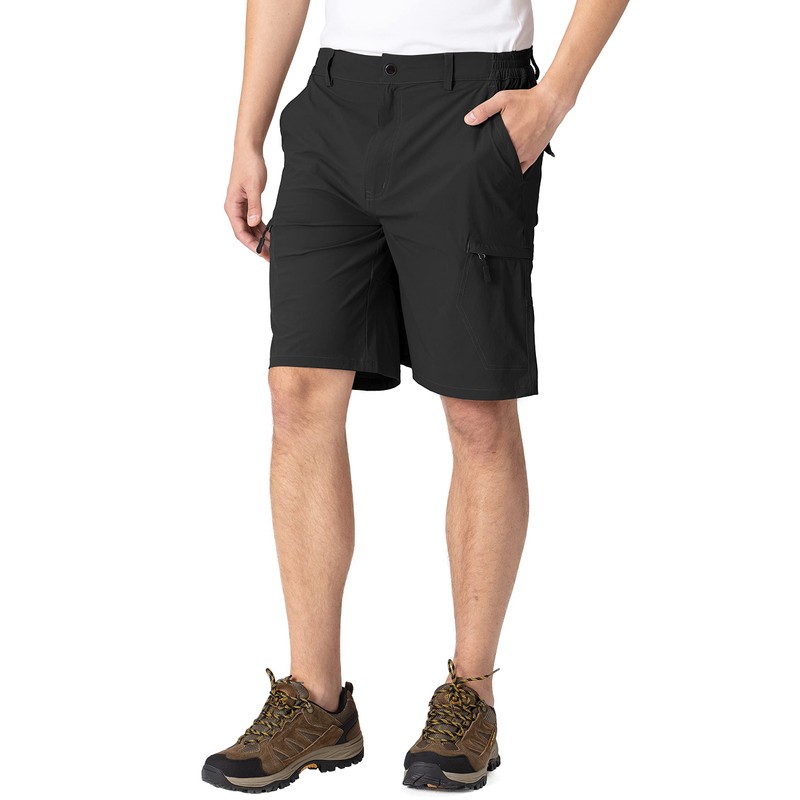 YSENTO Men's Golf Cargo Shorts Stretch Quick Dry Work Hiking