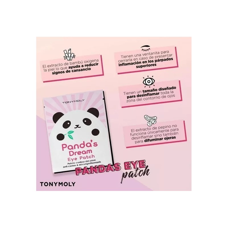 Tonymoly Parche Para Ojos Antiojeras Pandas Dream Tonymoly Tipo de