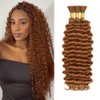 1WS #30 Deep Wave Braiding Hair Extensions 20 20 20