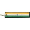Llavero de la bandera de la India, 100% bordado