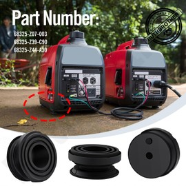 68325-Z07-003 Lower Rubber Foot Pads - by Huthbrother, Compatible With Honda EB2000i & EU2000i, Fits Generator Lower Foot Rubber for EU2200 and EB2200 - Replace 68325-Z39-C90, 68325-Z44-A30 (4)