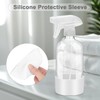 Worldgsb Worldgsb 2 Pack Glass Spray Bottles with Silicone Sleeve,
