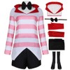UOKECN Alastor Cosplay Costume Alastor Cosplay Angel Dust Cosplay Outfit
