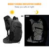 8L High Visibility Reflective Cycle Hydration Backpack Outdoor Sports Running
