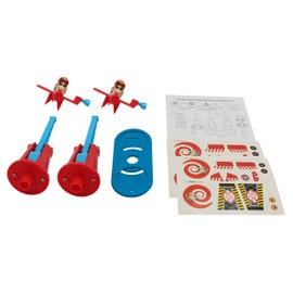 Drunken Louie Extension for Two Plane Play for Looping Louie Game Arm, with 2 Aeroplanes, Tuning Edition (Adapter Plate, 2 Planes, Turquoise)