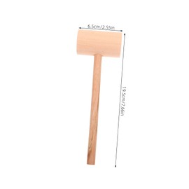 Operitacx 4pcs Wooden Hammer Lawyer Gavel Inflatable Tool Handle Ace Drill Sledge Clappers Framing Hammer Law Gavel Judge Hammer Attorney Pan Lid Pin Block Auction Sale Gavel Hammers