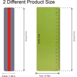 Pack of 16 Dyslexia Overlay Ruler Reading Aid Children, Colourful Bookmarks, Marking Strips, Guided Reading Strips, Coloured Reading Rulers for Teaching (Style 3)