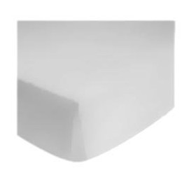 SheetWorld Fitted Basket Sheet - Silver Grey Jersey Knit - Solid Colors