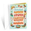 Prime Greetings Easter Card For Grandson, Made in America, Eco-Friendly,