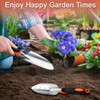 Garden Shovel Trowel Garden Tool Set, 2 Pack Heavy Duty