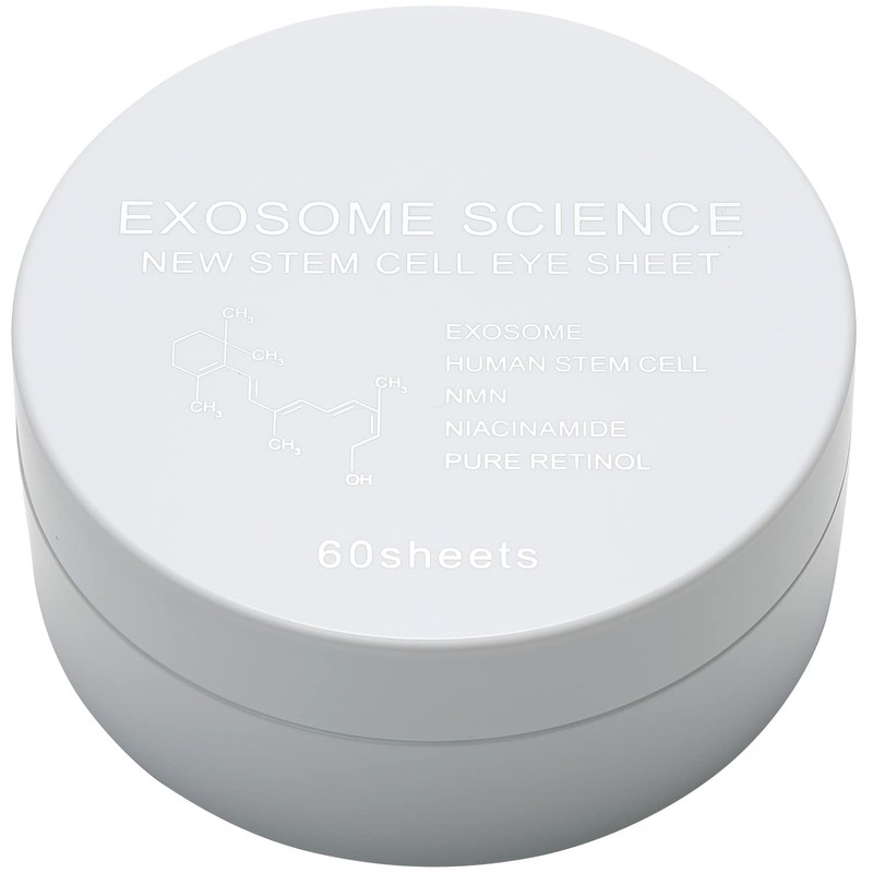 Misho AKARI EXOSOME SCIENCE Eye Sheets, Round Type, 60 Sheets