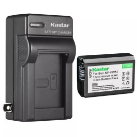 Kastar Wall Charger & 1 battery for Sony DSC-RX10 RX10 II RX10 III  RX10 IV QX1 QX1L