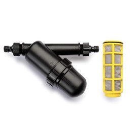 REHAU Wasserfilter mit Sieb, verhindert Verunreinigungen, verlängert Lebensdauer von Perlschlauch/Tropfschlauch/Regner