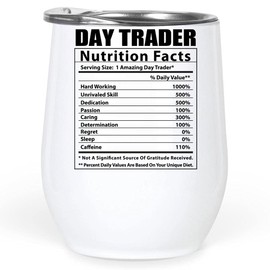 Lovesout Funny Day Trader Nutritional Facts Gifts Tumbler 12 Oz Christmas 2025 Ideals