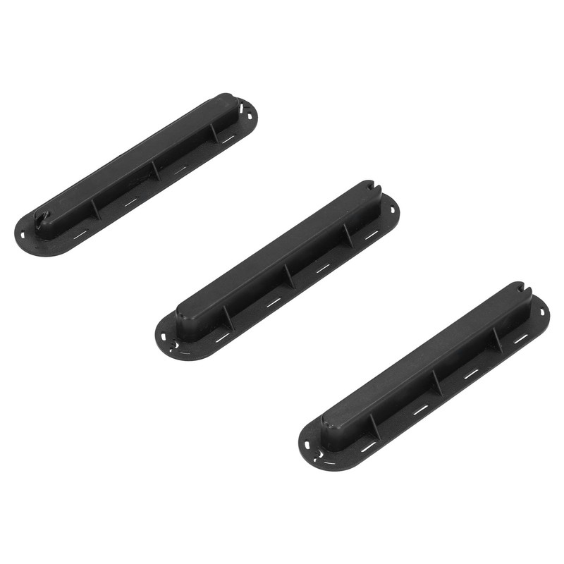 3Pcs/set Surfboard Rudder Groove Plastic Finned Box Plug Fin Plug