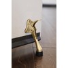 Safus Step-on Door Stop - Gold Brass - 1pc