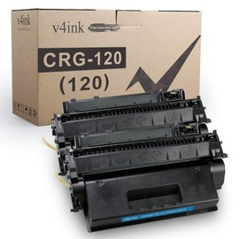 V4INK 2PK Compatible Toner Cartridge Replacement for Canon 120 CRG-120 2617B001AA Toner High Yield Ink for Canon ImageCLASS D1100 D1120 D1320 D1350 D1150 D1180 D1170 D1370 MF6680DN Printer