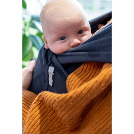 Close Pop-in/Close Parent Lite - Hip Healthy, Adjustable Baby Toddler Carrier, Premium One Size, Multi-Position Sling in Nightfall Colour