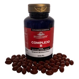 Complejo B Con Glycine Max 60 Cápsulas 750 Mg Suplemento                                                                                              