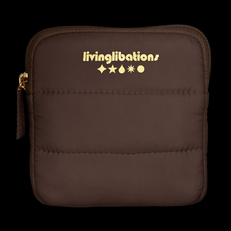 Living Libations The Perfect Puffer Pocket, Aquamarine Dream