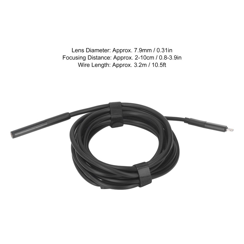 Single Lens HD Pipe Endoscope 30FPS 1920x1440 IP67 Industrial Pipeline